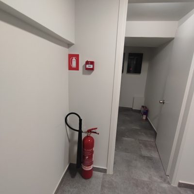 Πίνακας πυρασφάλειας αισθητήρας πυρανίχνευσης κόκκινος