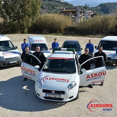 άμεση επέμβαση με αυτοκίνητα της εταιρειας φυλαξης ασκουνης security